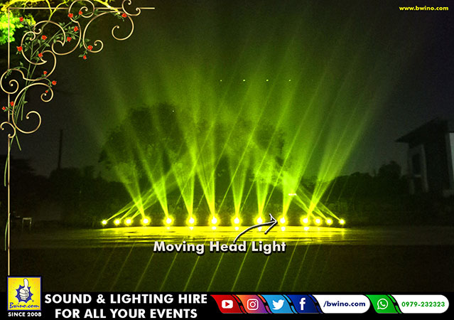 Moving Head Light For Hire 12